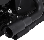 2X Vance & Hines Mini Grenades Black Exhaust for Harley XL Sportster (2014–2022)