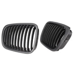 Front Grille Cover for BMW E46 320i 323i 330i (1998–2001) Matte Black