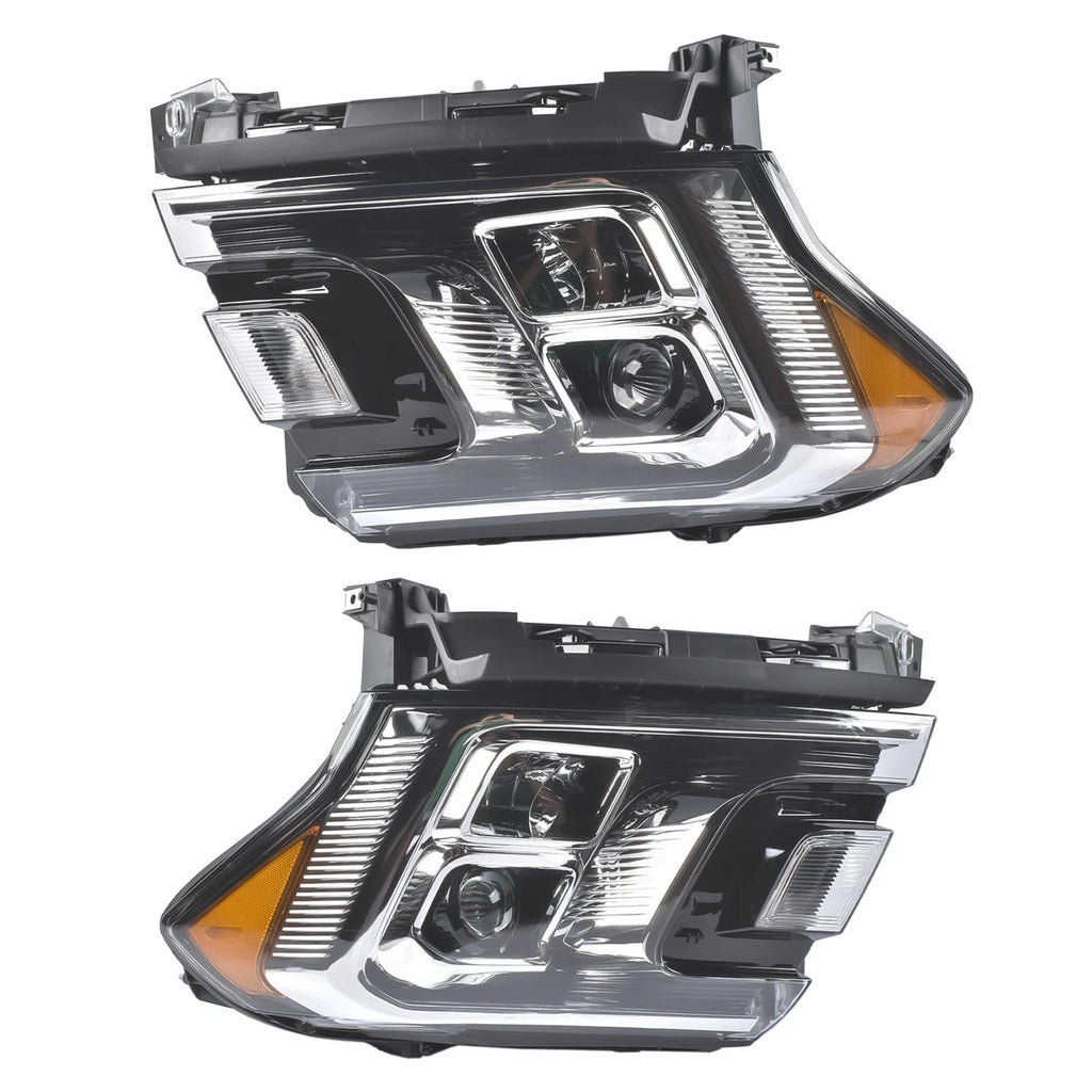 Pair Headlights w/ Bulb for Ford Expedition (2018–2021) FO2502370 FO2503370