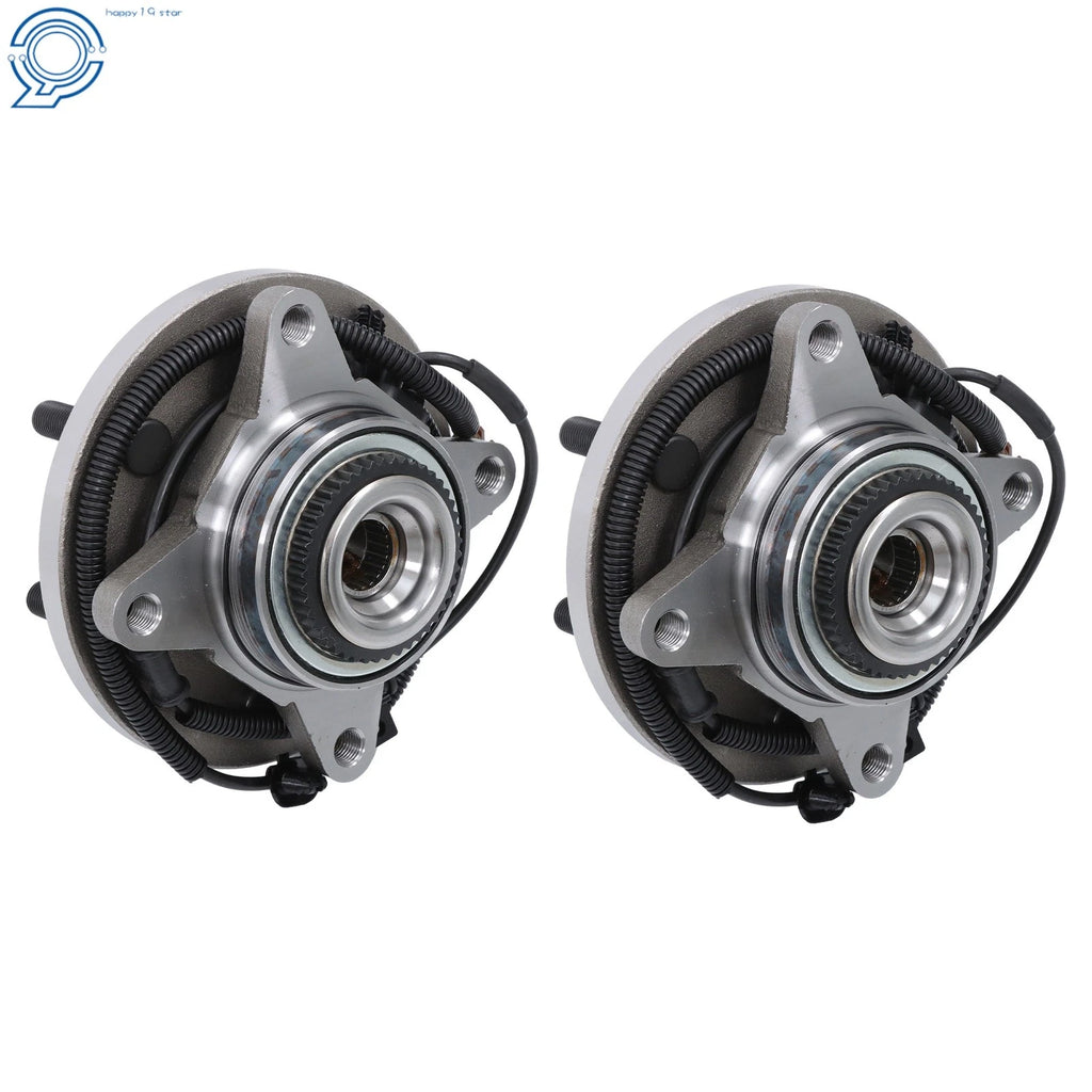 2X Front Side Wheel Hub Bearing Assembly for Ford F-150 (2015–2017) 4WD