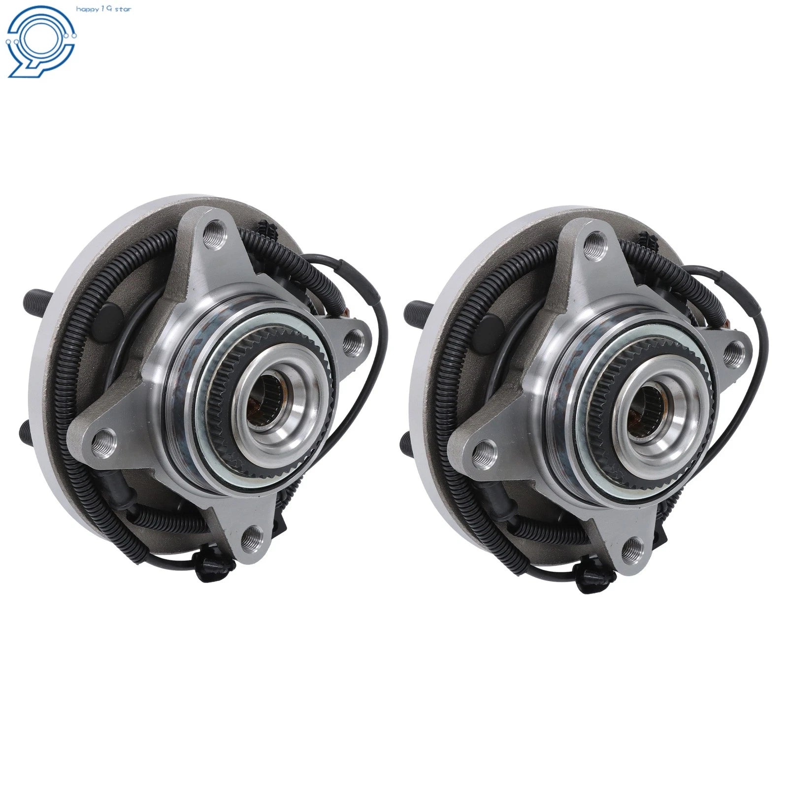 2X Front Side Wheel Hub Bearing Assembly for Ford F-150 (2015–2017) 4WD