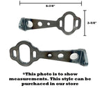 Tail Light Brackets Slotted Straight Steel Replacement for Model A (1928–1931)