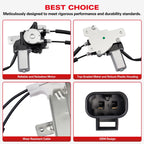 Window Regulator with Motor for Pontiac Grand Prix (1997–2003) Rear Left