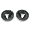 Set of 2 Sunvisor Mount Bezels for C5 Corvette (1997–2004) RH/LH Black