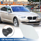 Front Right Tow Hook Cover for BMW 535i 550i GT (2010–2017) No. 51117248065 White