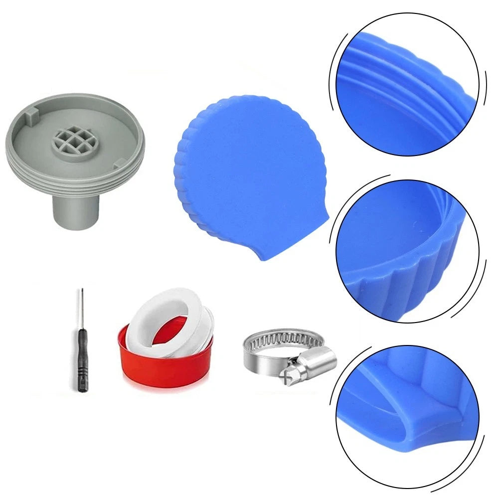 Complete Pool Inlet Nozzle Kit 32mm with Tool Safety Clip and Tape