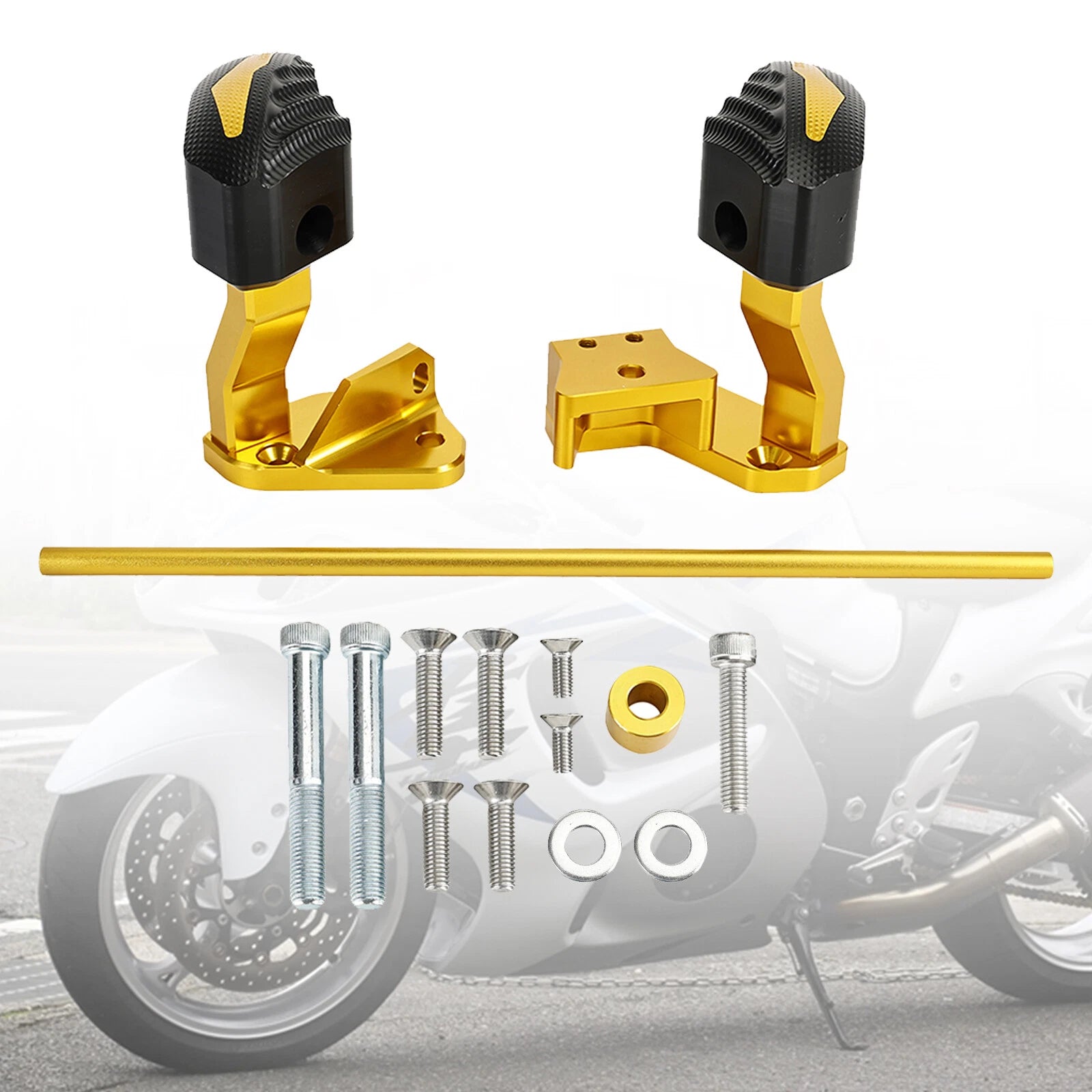 Engine Crash Pad Slider Protector for Suzuki GSX-R1300 Hayabusa (2021–2023)