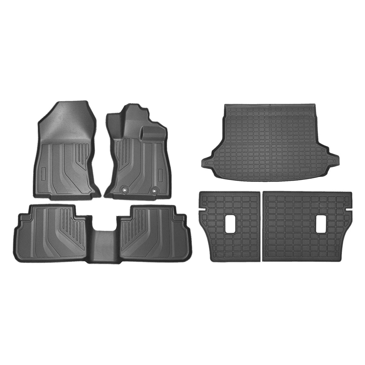 Set of 4 Waterproof Floor Boot Seat Protector Mats for Subaru Forester (2018–2025)