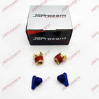 2X Blue Manifold Drain Plug Kit for GM Volvo Penta (RO: 479956)