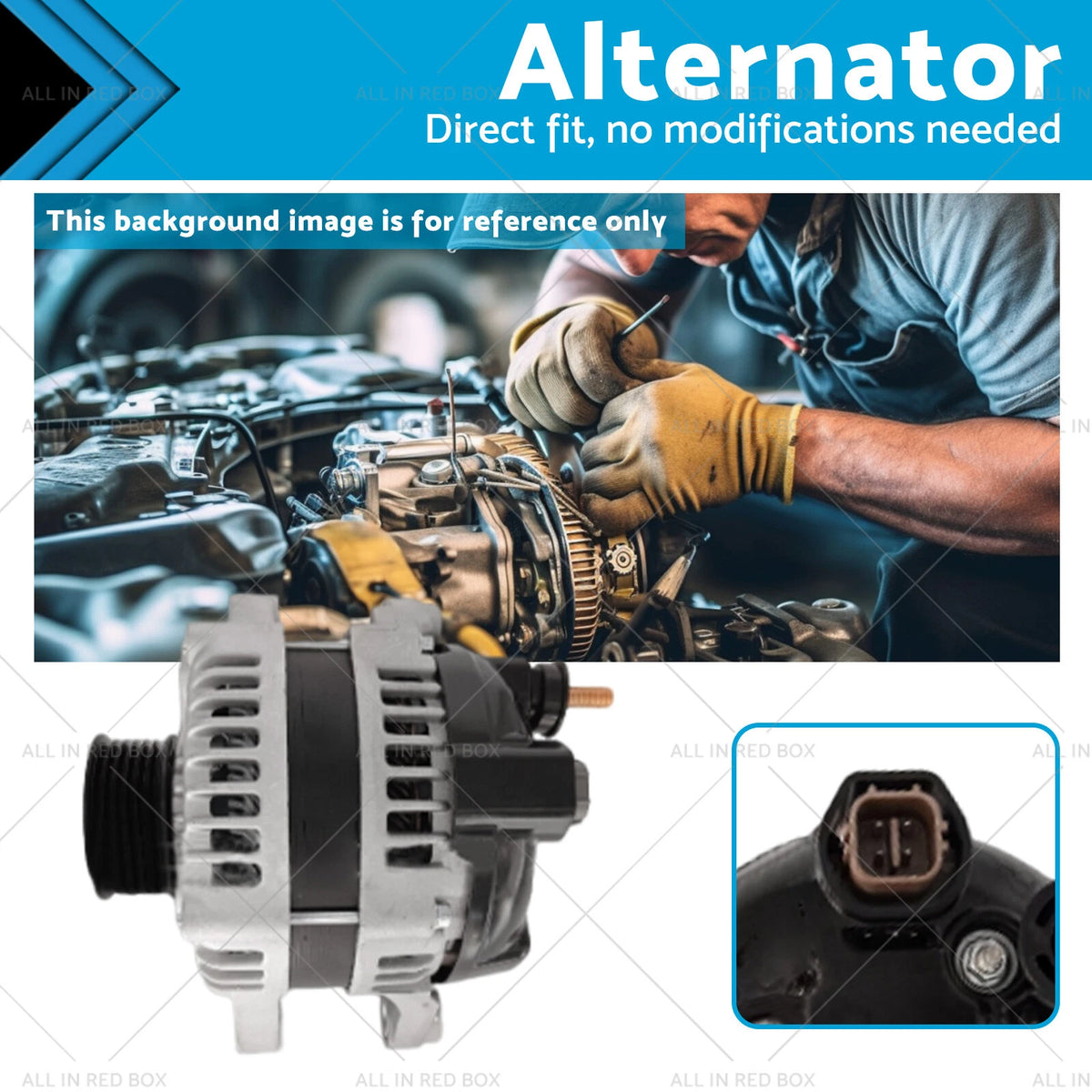 Alternator 150A for Infiniti JX35 QX60 Nissan Murano Pathfinder (2013–2016)