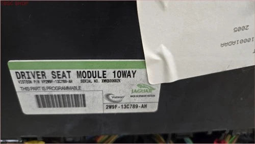 Driver Seat Module for Jaguar XJ8 VDP (2004–2009) 2W9F-13C789-AH