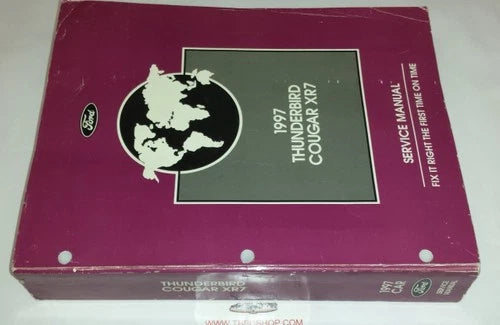 Service Manual for 1997 Thunderbird Cougar (1997) FCS-12196-97