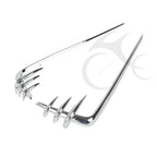 Chrome Saddlebag Lid Accents for Harley Touring Road King (1993–2013)