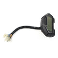 LCD Digital Motorcycle Odometer Speedometer Tachometer Gauge for Universal