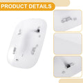 Fuel Tank Door Cap for Mercedes-Benz A180 (2019-2021) Clip Type, White