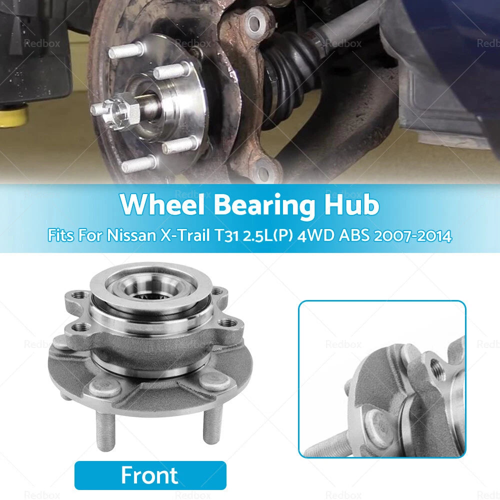 Front Wheel Bearing Hub for Nissan X-Trail T31 (2007–2014)
