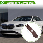 Dashboard Cover for BMW 5 Series (2014–2017) Dash Mat Carpet Brown
