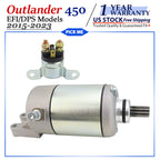 Starter Motor with Relay for Can-Am Bombardier Outlander 450 EFI (2015–2023)