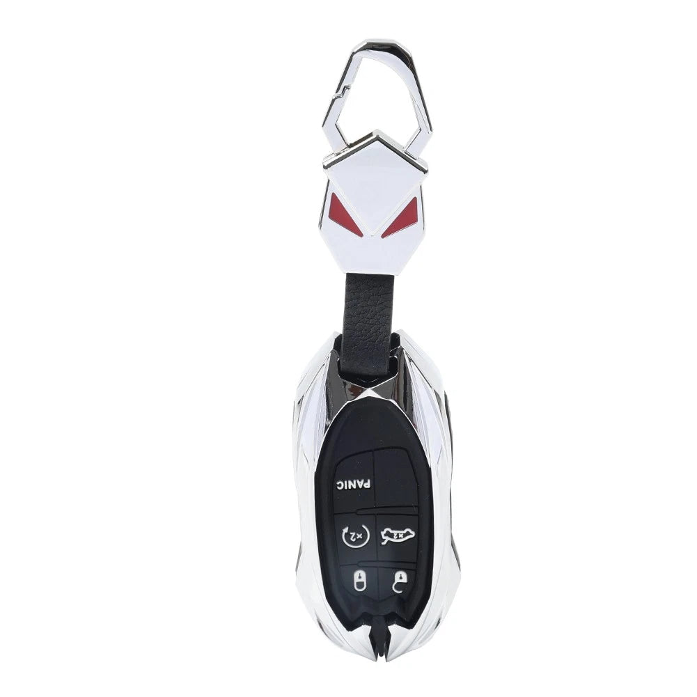 Smart Key Fob Shell Cover for Dodge Charger, Jeep Grand Cherokee (2011–2023)