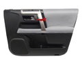 Door Panel Cover Set for Toyota 4Runner (2010–2020) Gray PVC Leather