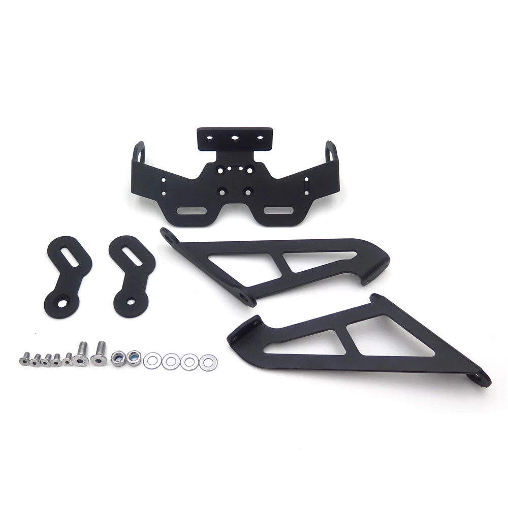 Black Tail Tidy Fender Eliminator License Plate Holder for Yamaha FZ-1N FZ-8 (2006–2016)