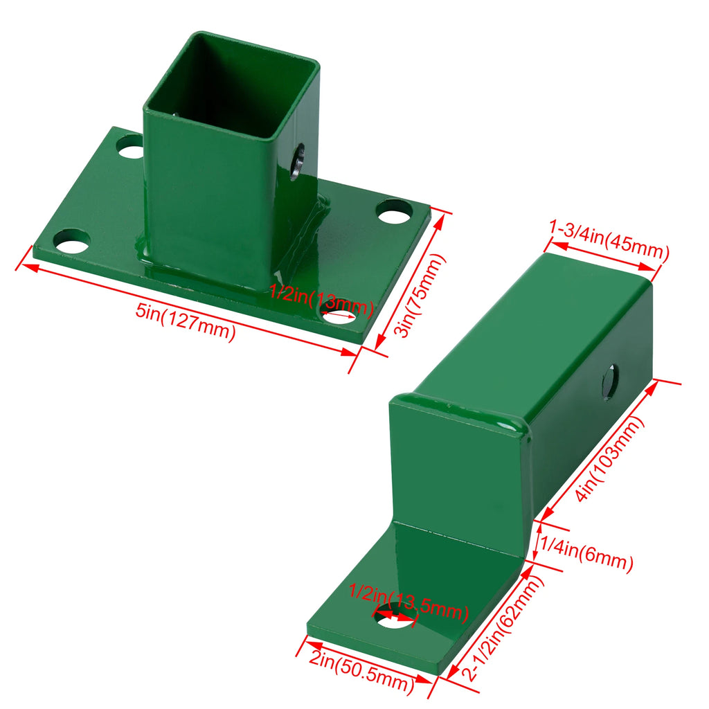 Hitch Receiver for John Deere Z Trak Z224 Z245 Z425 (2010–2023)