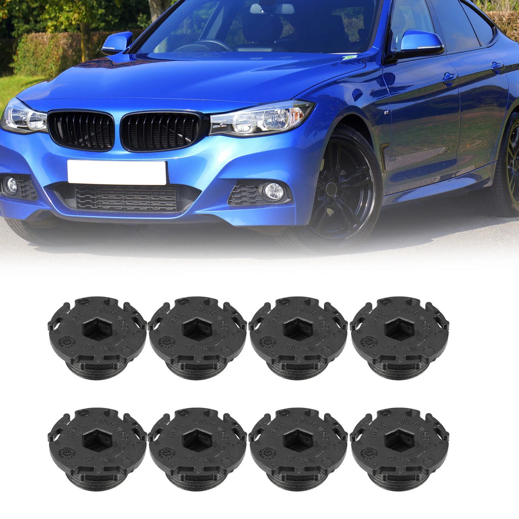 8pcs ABS Engine Oil Drain Plug for BMW 320i (2013–2015) 11137605018 723115336542