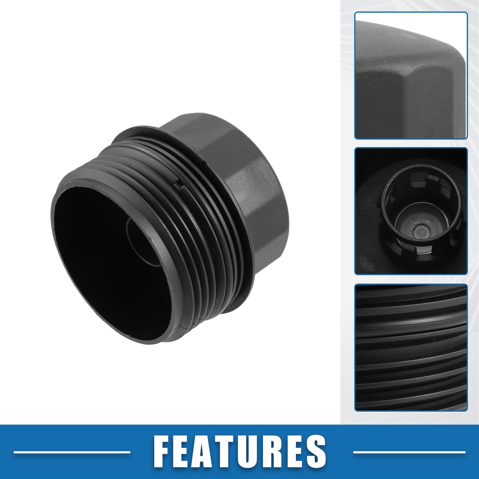 Engine Oil Filter Housing Cover Cap 11427808764 for BMW 318d 320d E90 (2007–2010)