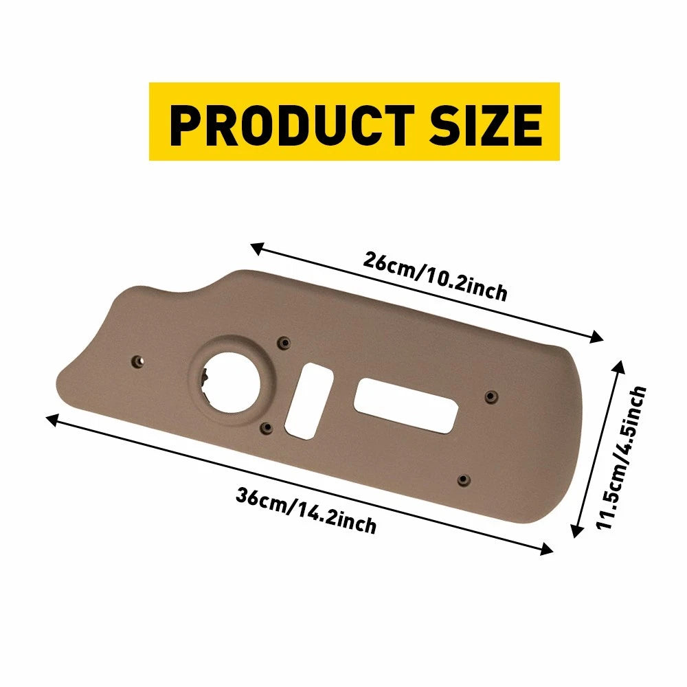 Power Seat Switch Neutral Bezel Tan Driver Side for Chevy GMC Truck (2007–2014)