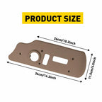 Power Seat Switch Neutral Bezel Tan Driver Side for Chevy GMC Truck (2007–2014)