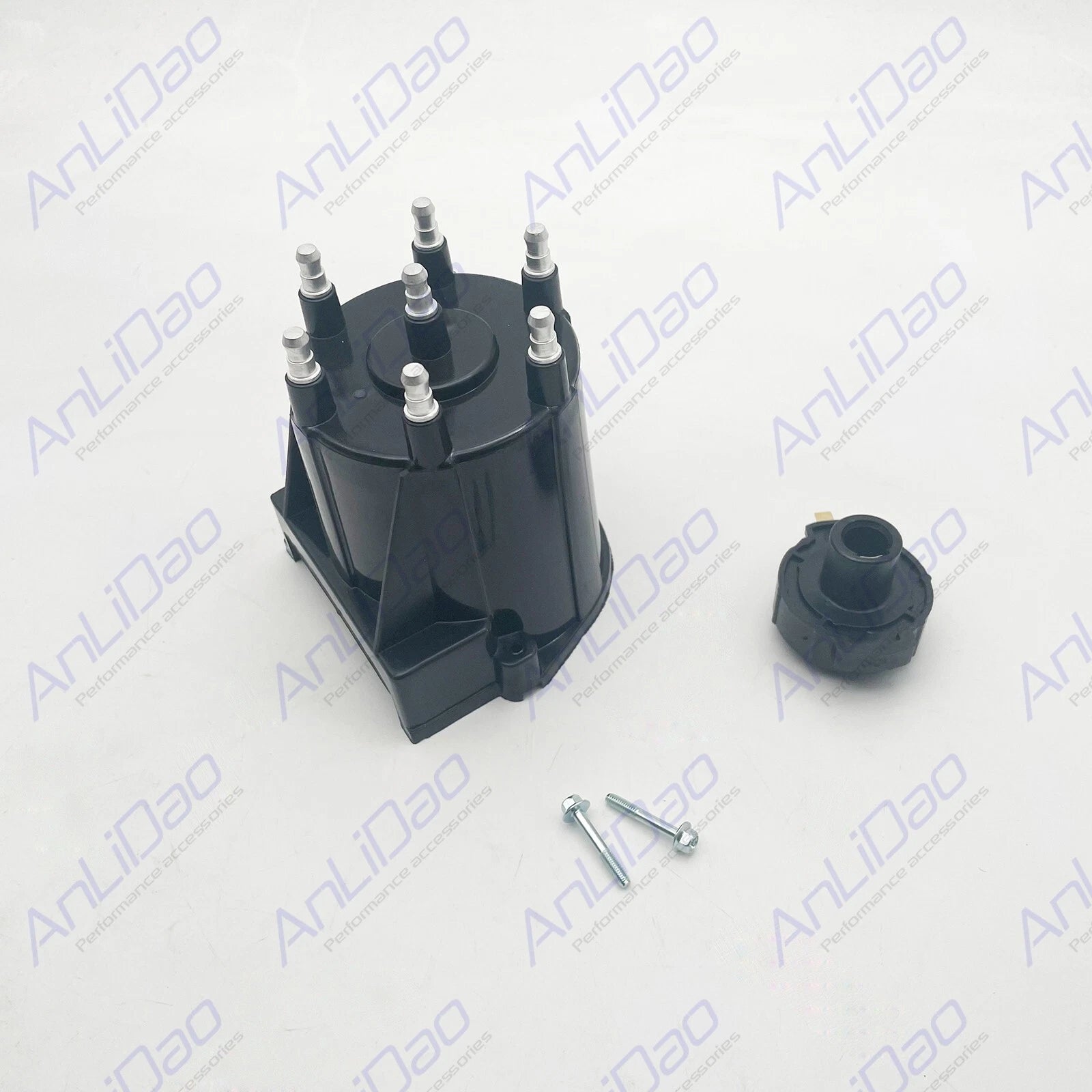 Cap and Rotor Kit for Mercruiser GM 262 4.3L V-6 (Replaces 850484T3, 3854331)
