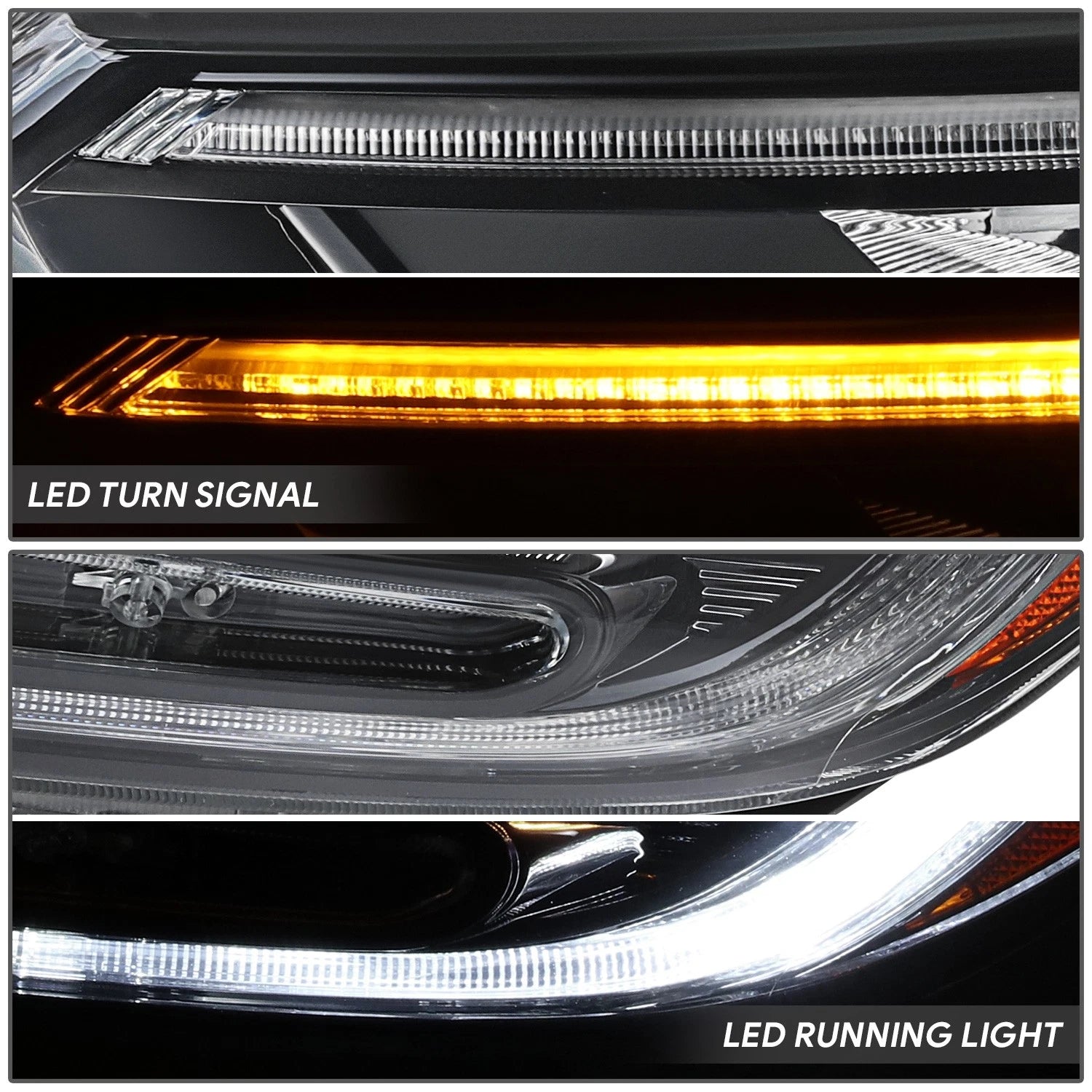 Driver Left Side Projector Headlight for Honda CR-V (2017–2022)