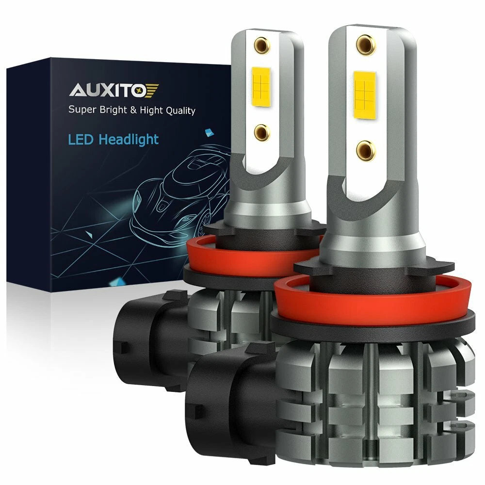 2X H11 H8 Gold Yellow CSP LED Fog Driving Light Bulbs
