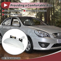 Car Exterior Door Handle for Hyundai Atos Rear Left (No. 8365002100) Silver Tone