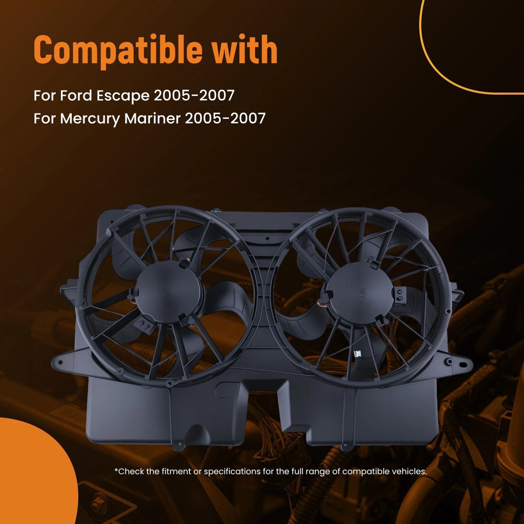 Cooling Fan for Mercury Mariner (2005–2007) 5L8Z8C607HB 6018150 240W