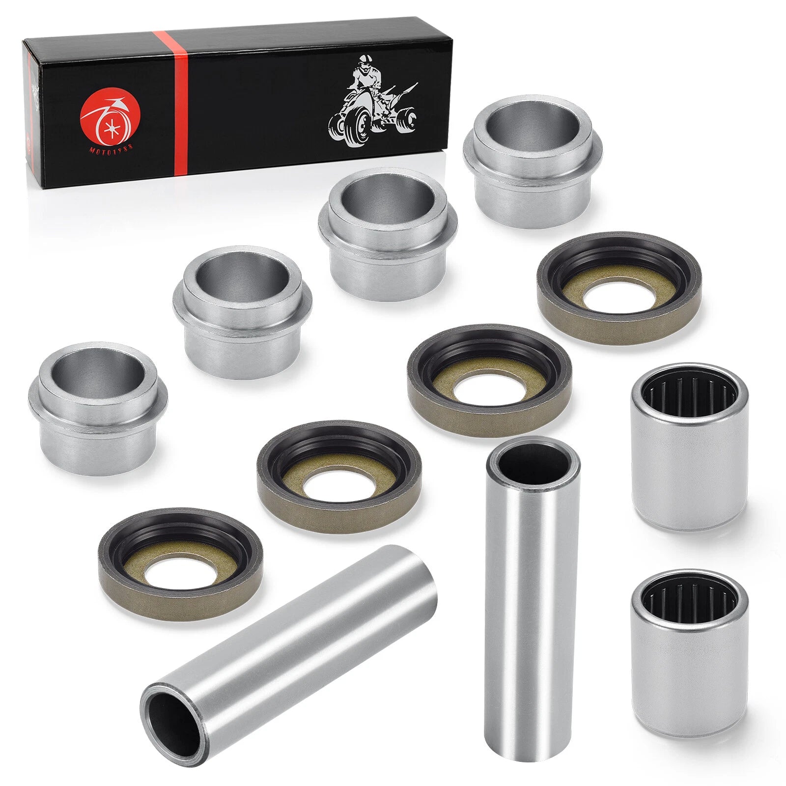Swingarm Bearing Bushing Dust Seal Cap Kit for Honda ATC250R TRX250R (1985–1987)