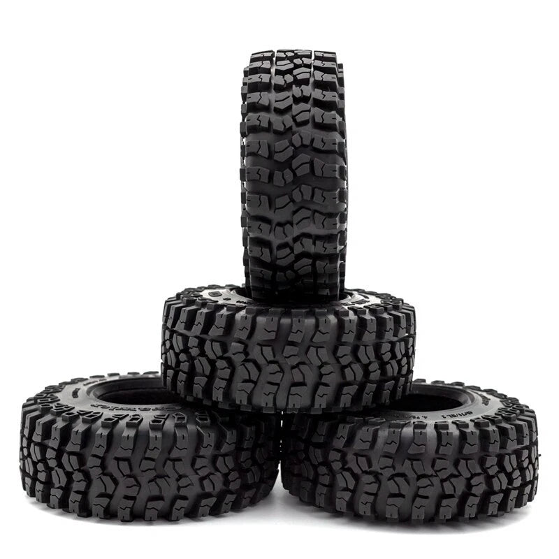 2.2" Rubber Tire Set of 4 for Axial Wraith Capra D90 (1/10 RC Crawler)