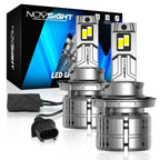2X H13 9008 LED Headlight Bulb Kit for