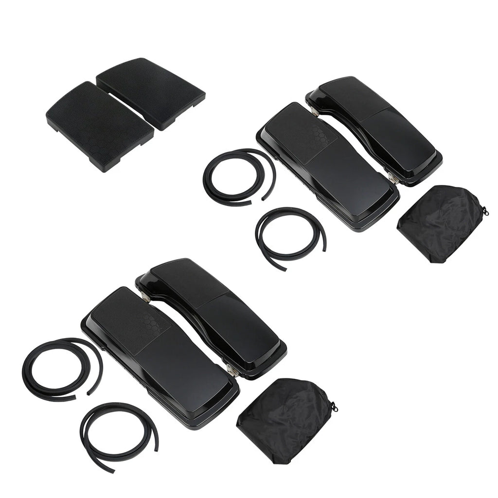 6X9" Saddlebag Lid Speaker Grills for Harley Touring Street Glide (1993–2013)