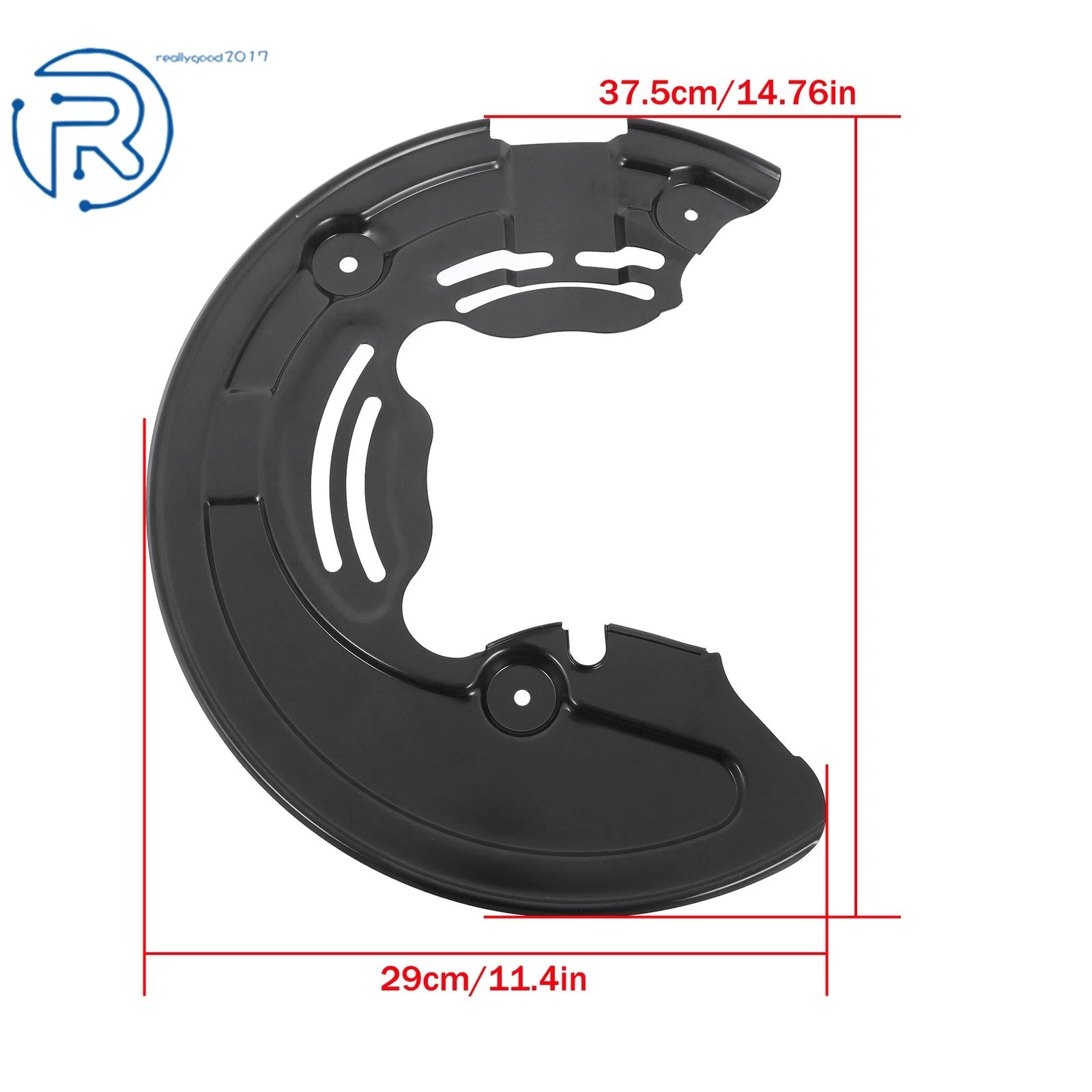 Brake Dust Shield Splash Right Front for Ford F-150 Lincoln (2007–2018) JL3Z2K004A