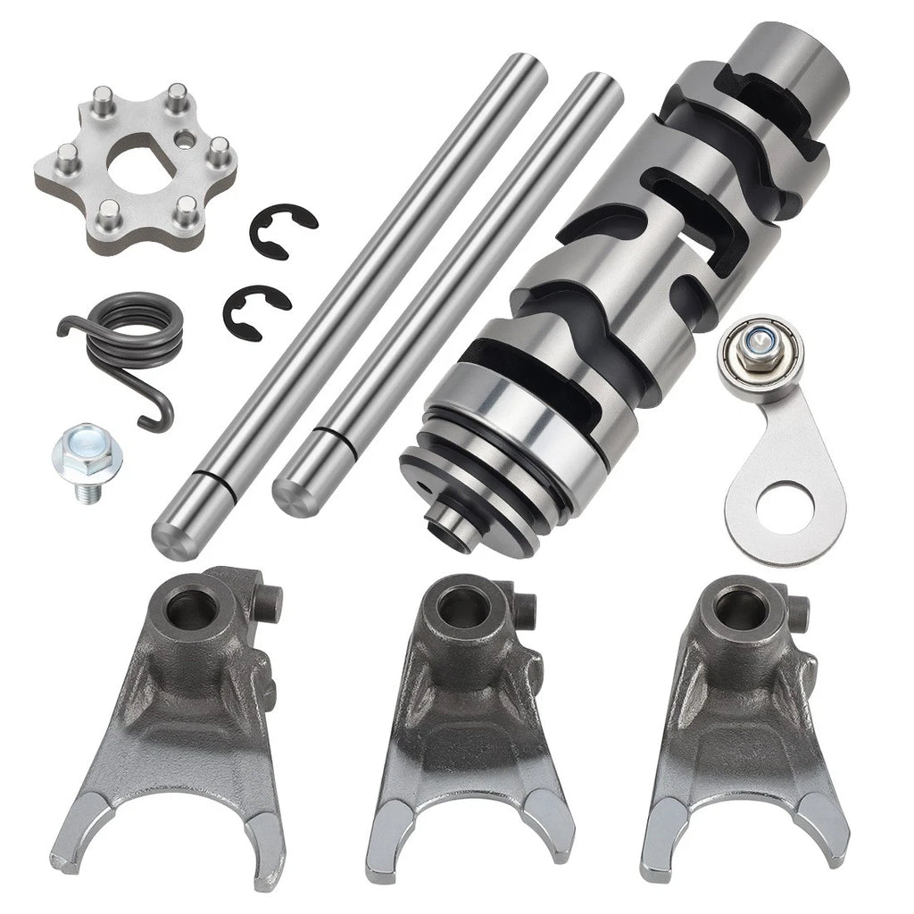 Shift Cam & Forks Cam Shifting Transmission for Yamaha Banshee 350 (1987–2006)