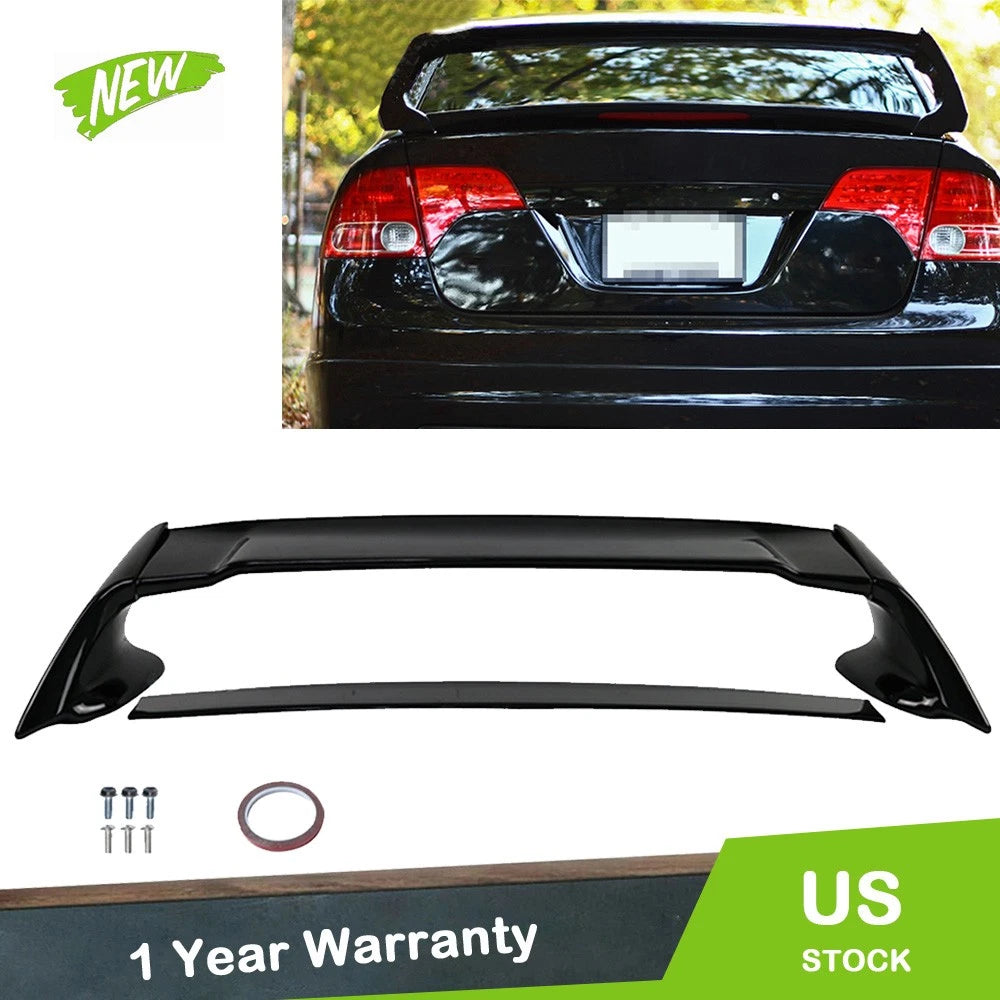MU Style Rear Trunk Spoiler Wing for Honda Civic (2006–2011)