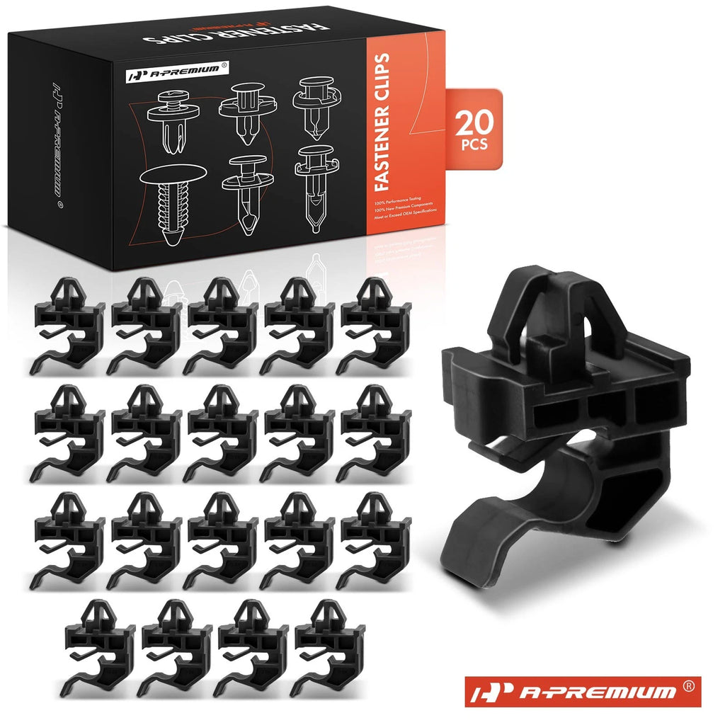 20Pcs Nylon Hood Support Prop Rod Clips for Hyundai 