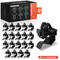 20Pcs Nylon Hood Support Prop Rod Clips for Hyundai 