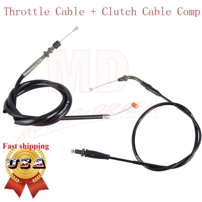 Clutch and Throttle Cable for Honda Sportrax 400 TRX400EX (1999–2004)