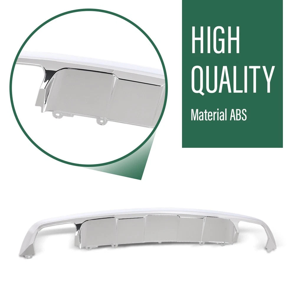 Rear Lower Bumper Skid Plate Cover for Mercedes-Benz GLK250 GLK350 (2013–2014)
