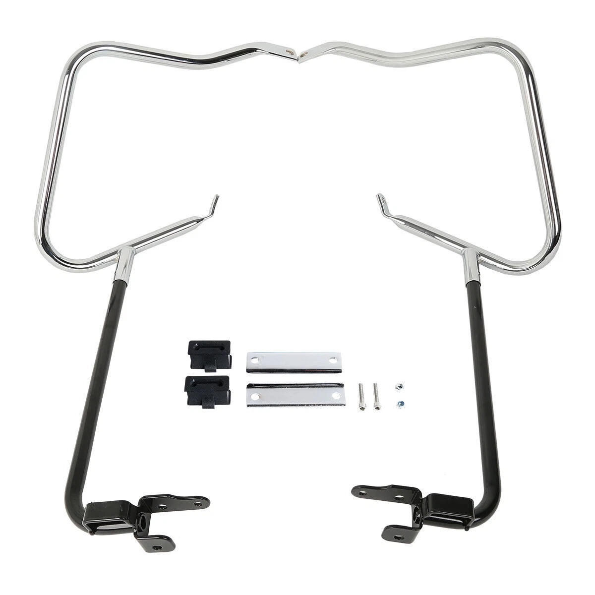 Saddlebag Bracket Guard Crash Bars for Harley Touring Street Glide FLHX (2014–2024)