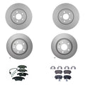 Set of 4 Hella Low-Met Disc Brake Pads for Audi A4 A5 Quattro (2010–2016)