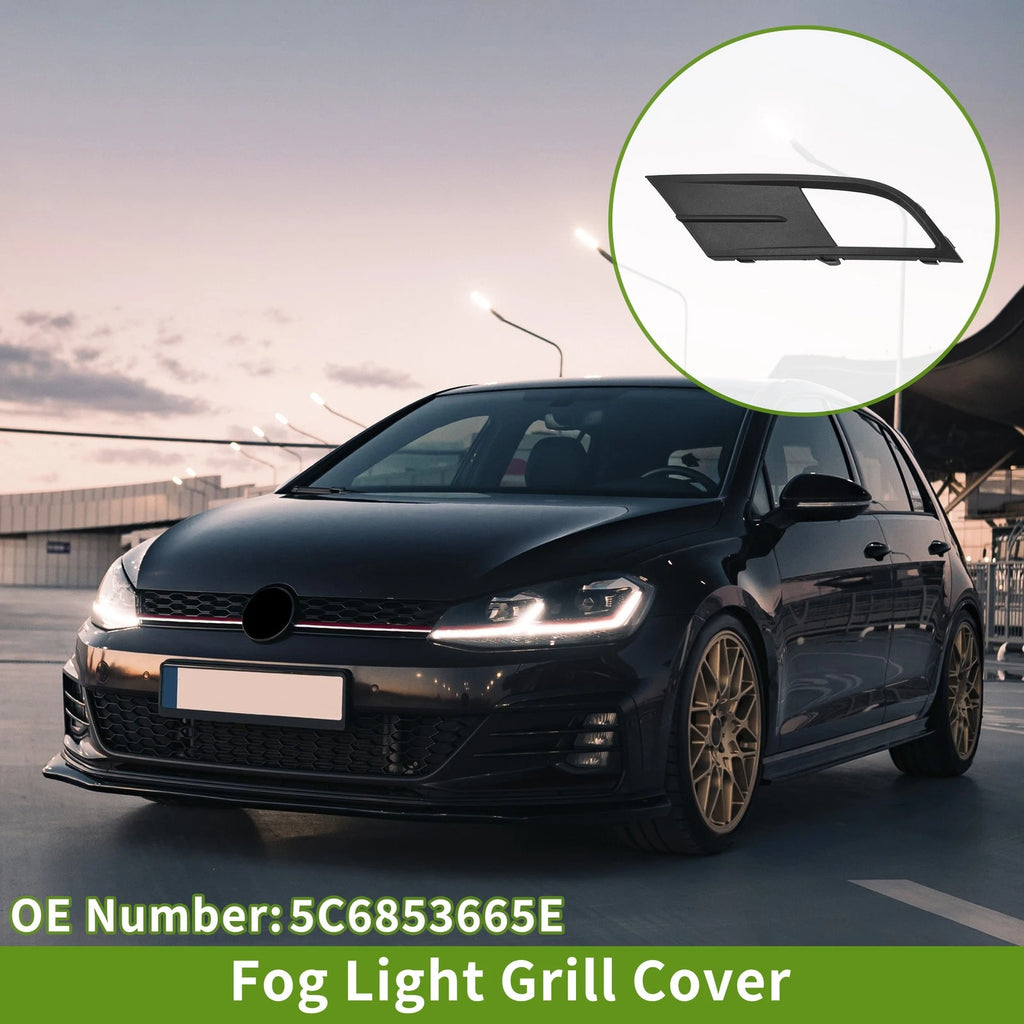 1pc Fog Light Grill for Volkswagen Jetta (2015–2018) No. 5C6853665E