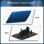 Front Left Washer Nozzle Cover Cap for Audi Q5 S-Line (2018–2020) Blue